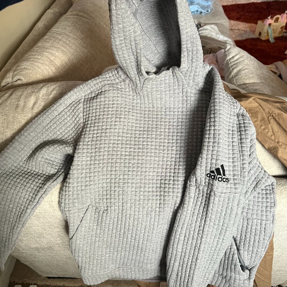 Adidas quilt hoodie